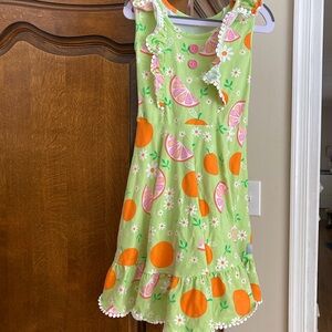 Eleanor Rose Citrus Print Dress